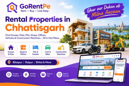 GoRentPe rental platform for finding and listing properties in Chhattisgarh