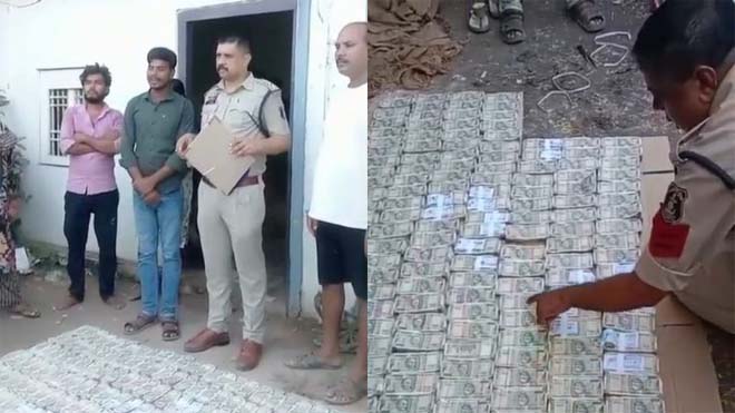 Khair Wood Smuggling Case: खैर लकड़ी के फर्जीवाड़े में बड़ा कैश कनेक्शन! आरोपी के घर से मिले 81 लाख रुपये, 162 गड्डियों ने बढ़ाया शक 2 nakdi baramd
